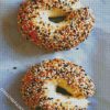 Bagels Food diamond painting