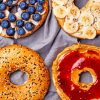 Bagels With Fruits diamond painting