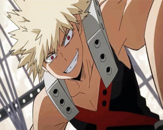 Bakugo My Hero Academia Character diamond painting