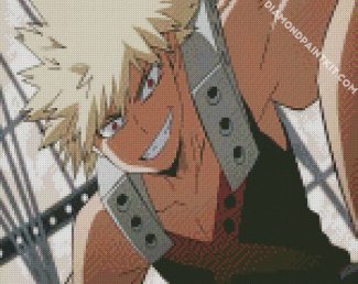 Bakugo My Hero Academia Character diamond painting