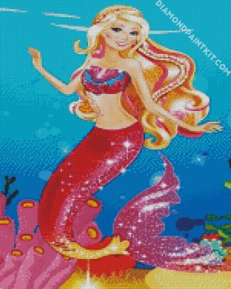 Barbie Mermaid diamond painting