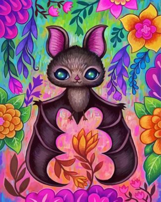 Bat Bird diamond painting