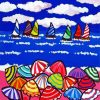 Beach Umbrellas diamond painting