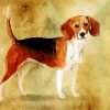 Beagle Dog Art diamond painting