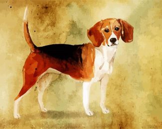 Beagle Dog Art diamond painting