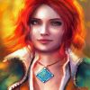 Beautiful Triss diamond painting