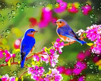 Beautiful Spring Nature diamond painting