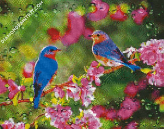 Beautiful Spring Nature diamond painting