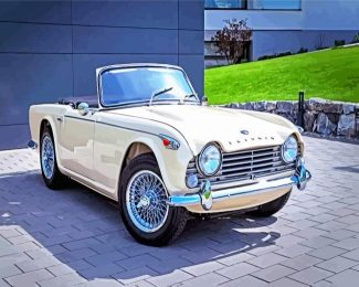 Beige Triumph diamond painting