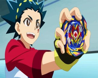 Beyblade Valt Aoi diamond painting