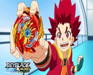 Beyblade Burst diamond painting