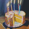 Birthday Cake diamond painting