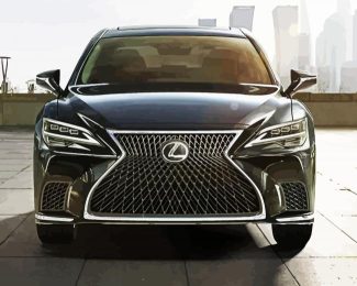 Black Lexus diamond painting