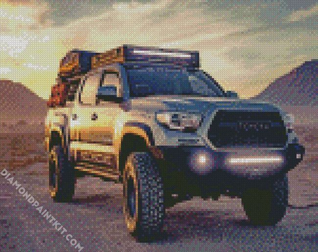 Black Utes diamond painting