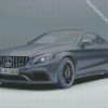 Black Mercedes Amg Car diamond painting