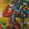 Black Woman diamond painting