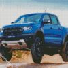 Blue Utes diamond painting