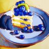 Blueberries Cake diamond painting