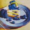 Blueberries Cake diamond painting