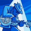 Blues Music diamond painting