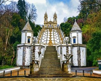 Bom Jesus Do Monte Braga diamond painting