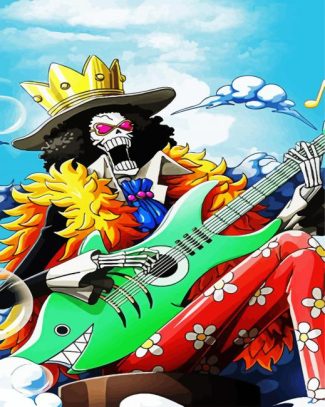 Brook The Guitarist One Piece diamond painting