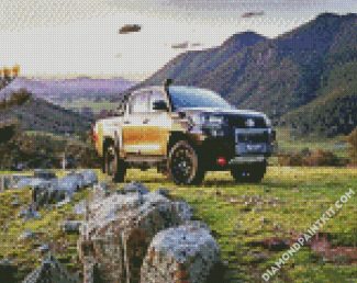 Brown Utes diamond painting