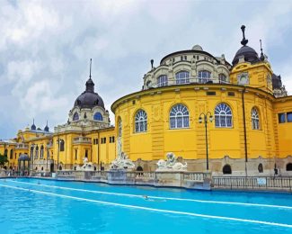 Budapest Szechenyi Thermal Bath diamond painting