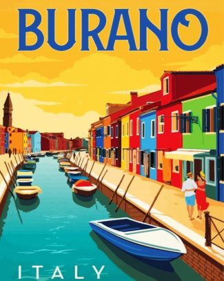 Burano diamond painting