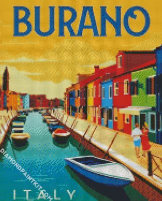 Burano diamond painting