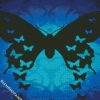 Butterflies Silhouette diamond painting