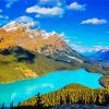 Canada Peyto Lake diamond painting