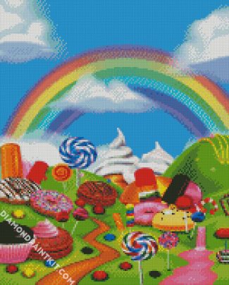 Candy Land diamond painting