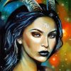 Capricorn Girl diamond painting