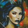 Capricorn Girl diamond painting