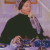 Cassatt Lady At Tea Table diamond painting