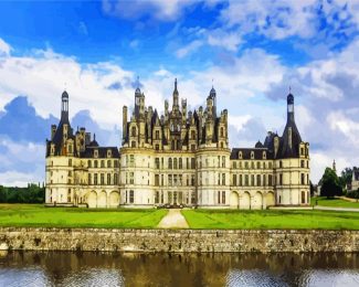 Chateau De Chambord diamond painting