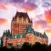 Chateau Frontenac Canada diamond painting