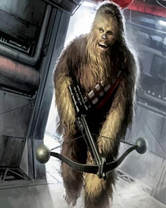 Chewbacca Star Wars diamond painting