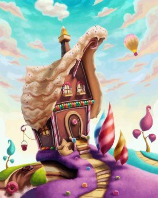 Chocolate House diamond painting