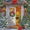 Christmas Door diamond painting