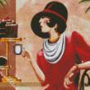 Classy Deco Lady diamond painting