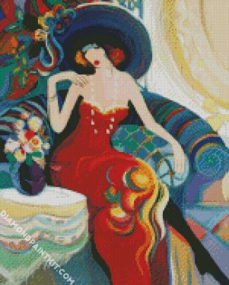 Classy Woman diamond painting