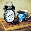 Clock And Coffee Cup diamond painting