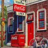 Coca Cola Store diamond painting