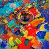 Colorful Camera diamond painting