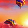 Colorful Air balloons diamond painting