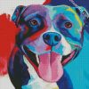 Colorful Dog diamond painting diamond painting