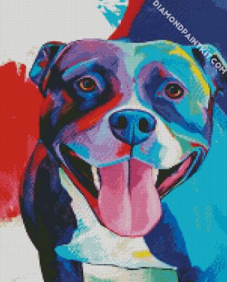 Colorful Dog diamond painting diamond painting