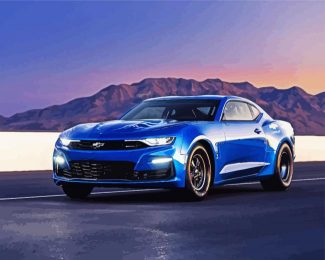 Cool Chevrolet Camaro Sport Car diamond painting